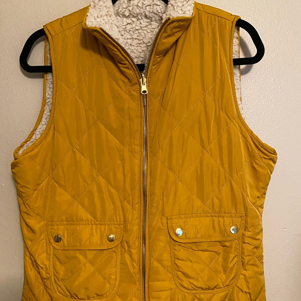 Mustard Yellow Vest